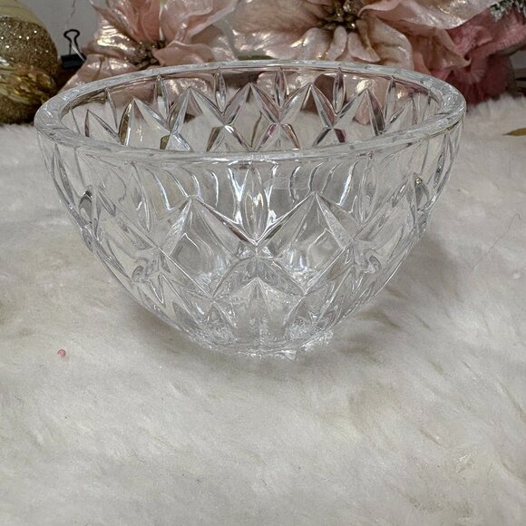 Waterford Crystal 4.5" Candy Nut Sauce Bowl Dish Signed Mint - Picture 1 of 7